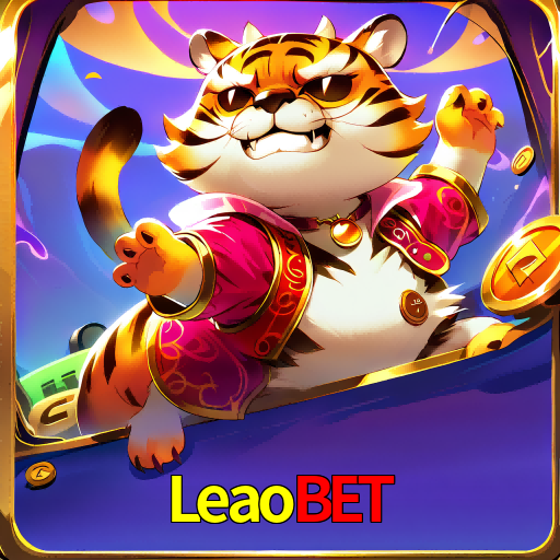 Imagem promocional da Leaobet mostrando a plataforma e suas vantagens